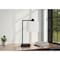 Monarch Specialties Lighting, 19 in.H, Table Lamp, Usb Port, Black Metal, Ivory / Cream Shade, Modern I 9646 - alternate 1