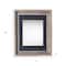 Homeroots 16" x 20" Black Solid Wood Hanging Picture Frame 380279 - alternate 3