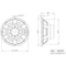 B And C 12.0-in Woofer w/4 Ohms Impedance & 2000 Watts Continuous Power Handling Capacity & Neodymium Magne 12BG100-4 - alternate 3