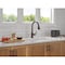 Delta Broderick: Touch2O Technology Kitchen Faucet with Touchless Technology 9190TL-RB-DST - alternate 7