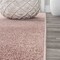 Jonathan Y Haze Solid Low-Pile Pink 2 ft. x 14 ft. Runner Rug SEU100P-214 - alternate 5