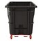 Suncast Commercial Heavy Duty Tilt Truck, 2 cu yd, Forkliftable Frame, 2,300 lb Capacity, Black/Red RMTTHD200 - alternate 3