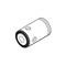 T & S Brass & Bronze Works Eterna Hot side Removeable Insert Brass 000788-20 - alternate 4