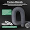Ipower HealSmart 4 Inch 8 FT Flexible Aluminum Ducting, Gray GLDUCT4X8CPVCGRY - alternate 5