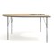 Flash Furniture Commercial Adjustable Height Horseshoe Activity Table-Standard Legs in LT NAT XU-A6066-HRSE-LTNAT-T-A-GG - alternate 7