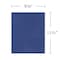 Roaring Spring Case of Dark Blue Paper Pocket Folders, 11.75"x9.5", Twin Pockets hold 25 sheets ea, 11 pt tag board, PK250 50116cs - alternate 4