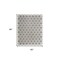 Homeroots 5' X 7' Ivory And Black Geometric Indoor Outdoor Area Rug 572647 - alternate 6