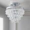 Jonathan Y Toronto 13 in. Metal/Crystal LED Flush Mount, Chrome JYL9029B - alternate 6