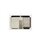 James Martin Vanities Brittany 36" Single Vanity in Bright White, w/ 3 CM Phantome Eclos Top 655-V36-BW-3PHT - alternate 4