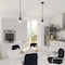 Vaxcel Beloit Black Farmhouse Kitchen Island Mini Pendant Ceiling Light Clear Glass P0357 - alternate 7