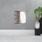 Homeroots 24" Light Gray Wood Floating Single Door Bathroom Vanity And Medicine Cabinet With Mirror 543604 - alternate 5