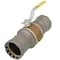 Viega MegaPressG ball valve P1 2 P2 2 bronze carbon steel 30625 - alternate 1