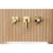 Kingston Brass Double-Handle Wall Mount Bathroom Faucet, Brushed Brass KS6127NX - alternate 3