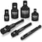 Neiko Impact Extension and Socket-Adapter Set, 0.25 in Hex-Shank Drill Extension Set, 7-Piece Kit 00298A - alternate 1