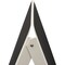 M&T Displays White 19.5x34.5 Inch Plastic Chalkboard A-Frame Sign UPYP001000X2000 - alternate 2