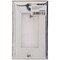 Amerelle PRO 1-Gang Stamped Steel Rocker Decorator Wall Plate Polished Chrome C983RCH - alternate 2