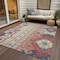 Homeroots 3' X 5' Linen Pink And Yellow Aztec Washable Indoor Outdoor Area Rug 598472 - alternate 6