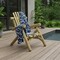Homeroots 28" X 30" X 39"  Natural Wood Lounge Chair 370285 - alternate 4