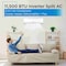 Black & Decker 11,500 BTU Inverter with Heat Split Air Conditioner 230V/60Hz BSA1120TC - alternate 4