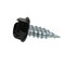 Malco Black Painted Zip-in Self-Piercing Sheet Metal Screws Size 7 Shank, 1/2" Length, 100PK HW7X1/2ZBG - alternate 1