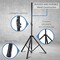 Pyle Universal Dual PA DJ Tripod 2 Speaker Stand Kit with Adjustable Height & Storage Bag Constructed PSTK107 - alternate 5