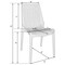 Leisuremod Kent Outdoor Dining Side Chair, White KC19W - alternate 4