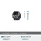 Amerock Carrione 1-5/8 inch 41mm Length Marble Black/Polished Chrome Cabinet Knob BP36638MBK26 - alternate 2