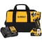 Dewalt Impact Driver Kit, 3250 RPM, 20 V DC DCF850P1 - alternate 1
