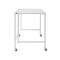 Homeroots 47" White Writing Desk 400743 - alternate 6