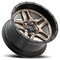 Ultra WHEELS 20 Inch Diameter x 9 Inch Width 5 x 127 Millimeter 5 x 500 Inch Bolt Pattern 258-2973BZ12 - alternate 2