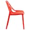 Leisuremod Modern Cornelia Dining Chair, Solid Red C18SR - alternate 5