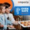 Emporio Kitchen Baking Pan Set, 9in. x 13in. Aluminum Baking Pan with Stainless Steel Cooling Rack Set EMPKSST9 - alternate 2