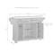 Crosley Alexandria Stone Top Full Size Kitchen Island/Cart KF30005AWH - alternate 8