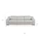 Homeroots 103" Light Gray Italian Leather Reclining USB Sofa 632872 - alternate 9