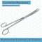 A2Z Scilab Mayo Dissecting Scissors 9 Inches, Curved Blades, Stainless Steel A2Z-ZR1146 - alternate 4