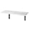 Lavish Home Floating Wood Shelves Set of 6 Shelves for Living Room, Kitchen, Bedroom, or Bathroom Decor 80-FLT-22 - alternate 7