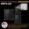 Azar Displays Floating Gallery Wall Frame Set, 1 Silver Standoff Hardware, 8 x 10, 11 x 14 & 16 x 20, 3-Piece Set 105722-SLV - alternate 4