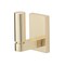Gliderite Hardware Alpine Collection Robe Hook Champagne Gold Bathroom Hardware 9030-SQ-CHPG-1 - alternate 1
