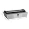 Koolmore 45 in. 6-Pan Countertop Ice Cream Display Freezer with Curved Glass Top in Stainless-Steel KM-CGDR-6P - alternate 4