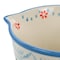 Gibson Elite Anaya Hand Painted 2 Quart Floral Stoneware Batter Bowl with Blue Trim 127284.01 - alternate 4