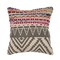 Homeroots Set of Two Gray Chevron Cotton Throw Pillow, 2PK 554581 - alternate 1