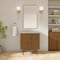 James Martin Vanities Laurent 30" Single Vanity, Honey Oak w/ 3 CM Victorian Silver Silestone Top 545-V30-HNO-3VSL - alternate 7