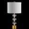 Jonathan Y Ashley 25.25" Crystal LED Table Lamp, Clear/Brass JYL5017A - alternate 7