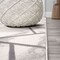 Jonathan Y Patras Modern Geometric Marbled Ivory/Gray 2 ft. x 8 ft. Runner Rug LUX105A-28 - alternate 4