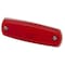 Grote Lighting 2in Red Rectangular Clearance Marker Replacement Lens with Built-in Reflector 90072 - alternate 3
