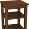 Homeroots 28" Brown Solid Wood Nightstand 548313 - alternate 5