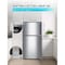 Black&Decker 20.1 cu. Ft. Top Mount Refrigerator / Freezer with ice maker -Stainless Look BR2010JIMS - alternate 3