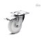 Elesa 450606 Monolithic castor wheels steel bracket Technopolymerng plate bracket brake 450606 - alternate 1