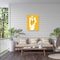 Trademark Fine Art Outdoor Canvas Art Francesco Gulina Girl in Bathing Suit Yellow Wall Art for Patios, or Gardens 1X22200-OC2432WR - alternate 4