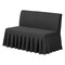 Baxton Studio Randolph 3-Piece Fabric Upholstered Dining Nook Set, Dark Grey 267-14640-10840-ZORO - alternate 9